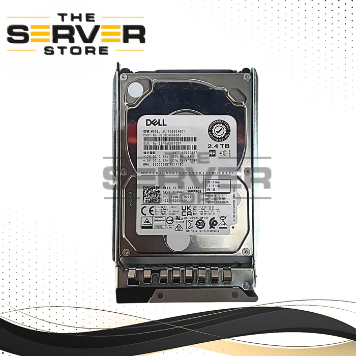Dell 2.4TB SAS 12G 10K 2.5" HDD Toshiba AL15SE Series AL15SEB24EQY 0F9NWJ F9NWJ
