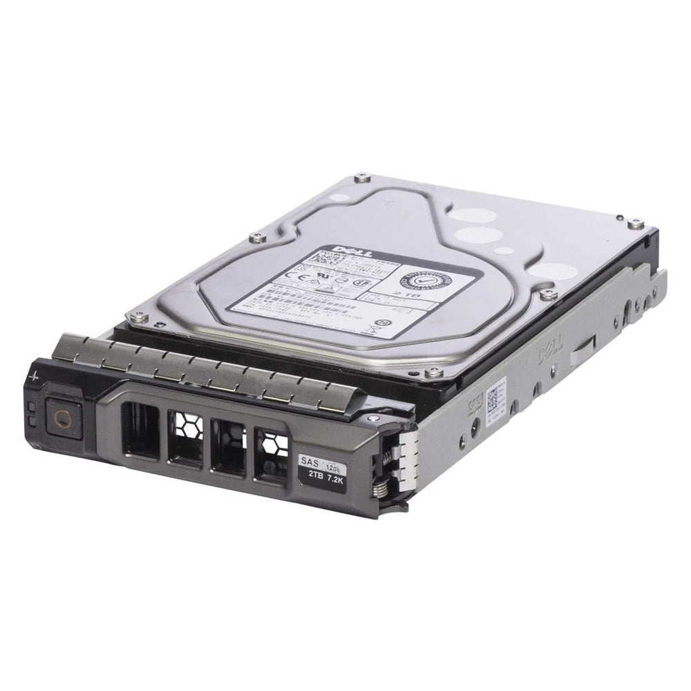 Dell 2.5" 2TB 7.2K NL-SAS 12Gbps 512n ISE HDD w/ 3.5" Hyb Car | 684JT