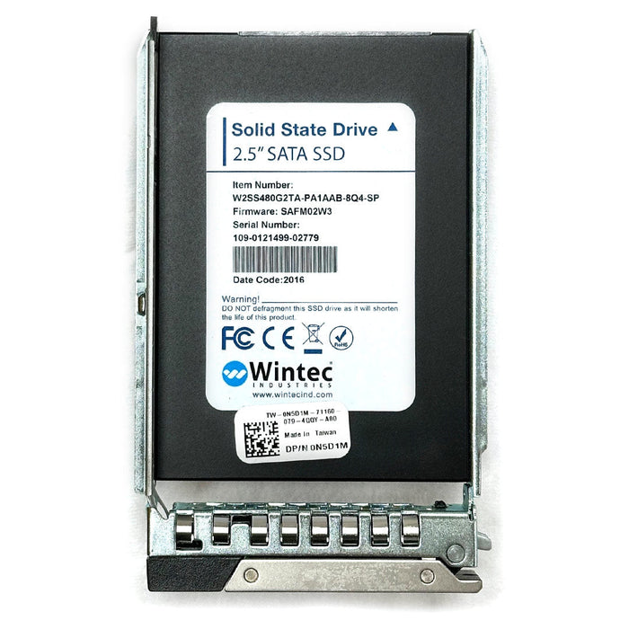 Dell 2.5" 480GB SATA 6Gbps SSD | N5D1M