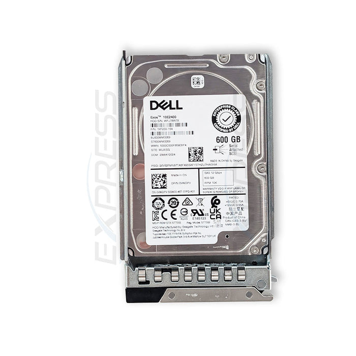 Dell 2.5" 600GB 10K SAS 12Gbps 512n ISE HDD | VWDPV