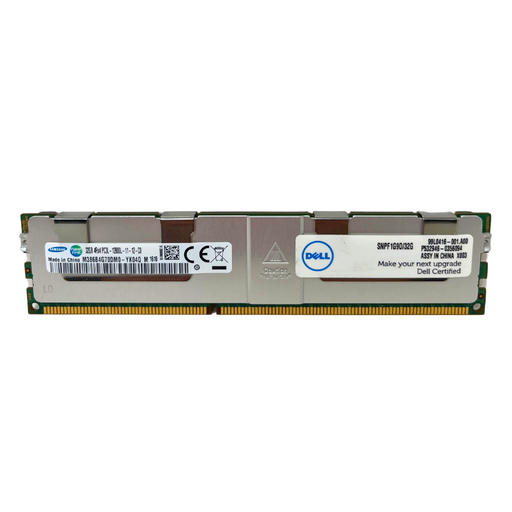 Dell 32GB 4Rx4 PC3L-12800L DDR3 1600MHz ECC REG Memory (SNPF1G9D-32G)
