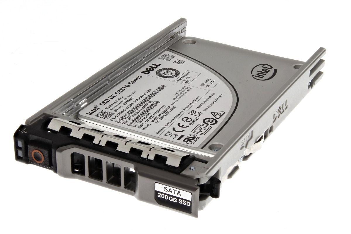 3481G — Dell Intel SSDSC2BX200G4R 200GB 2.5 inch 6Gbps SSD