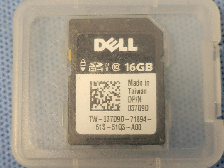 Dell 37D9D 16GB vFlash Class 10 HC Secure Digital SD Card