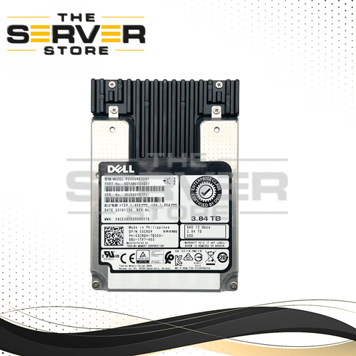 Dell 3.84TB SAS 12G RI SFF 2.5" SSD Toshiba PX05SRB Series PX05SRB384Y 0XCRDV XCRDV
