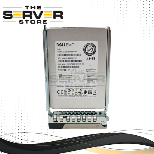 Dell 3.84TB SATA 6G RI SFF 2.5" SSD SK Hynix SE5110 HFS3T8G3H2X069N 03GDK0 3GDK0
