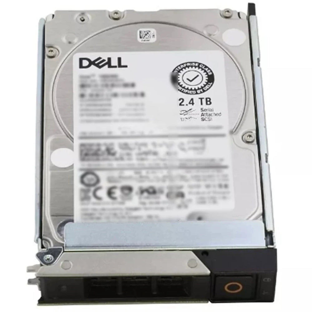 Dell 400-BBXH 2.4TB 10K SAS 12Gbps 512e 256MB 2.5" SED Hot-Plug HDD | USED