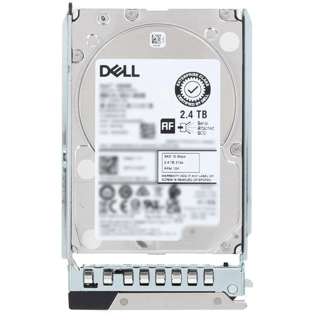 Dell 400-BRBJ 2.4TB 10K SAS-12Gbps 512e Hot Plug Hard Drive With Tray | USED