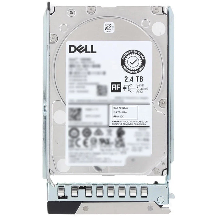 Dell 400-BRBJ 2.4TB 10K SAS-12Gbps 512e Hot Plug Hard Drive With Tray | USED