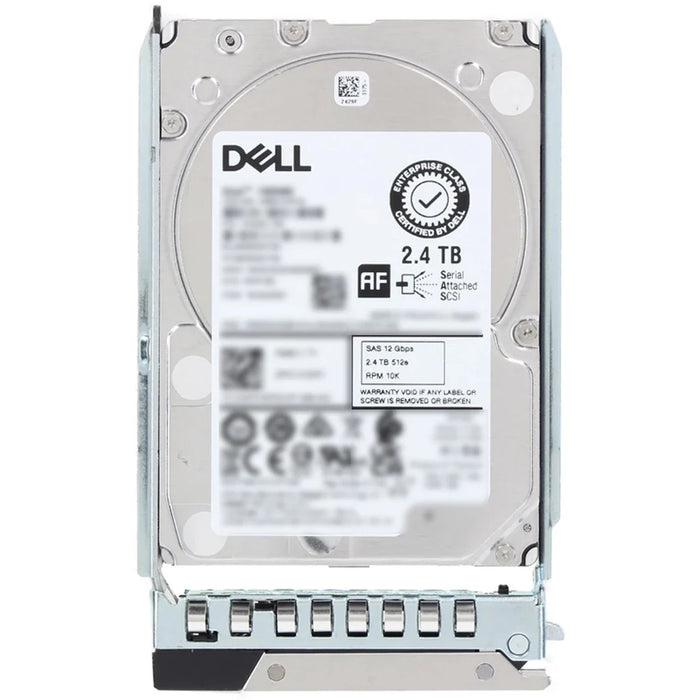 Dell 401-ABHQ 2.4TB 10K SAS-12Gbps 512e 256MB 2.5" Hot-Plug HDD | USED