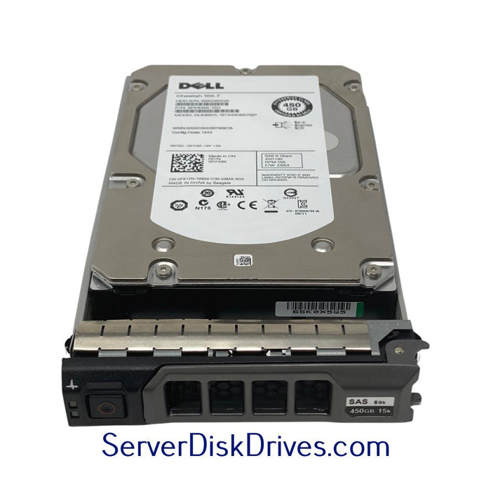 R749K — Dell 450GB 15K 6Gbps 3.5" SAS ST3450857SS Hard Drive