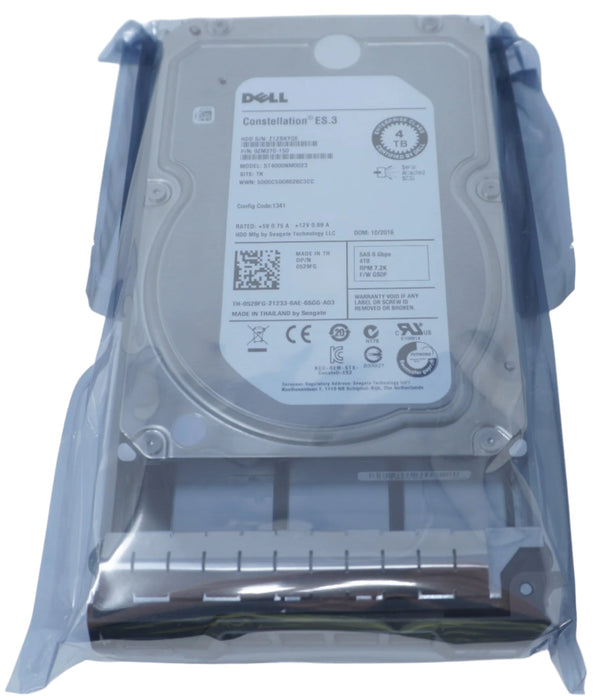529FG — Dell 4TB 7200rpm SAS 3.5in for PowerEdge Server ST4000NM0