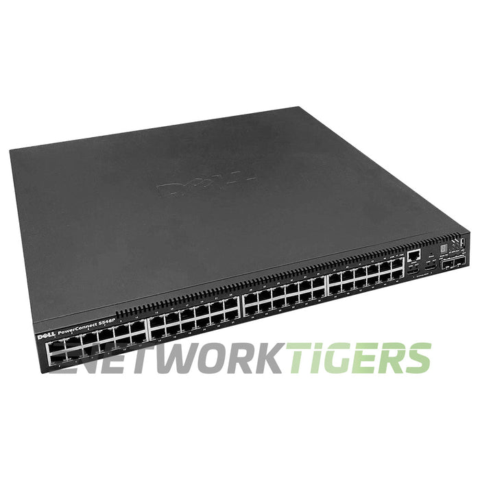 Dell 5548P PowerConnect 5500 48x 1GB PoE RJ45 2x 10GB SFP+ Switch