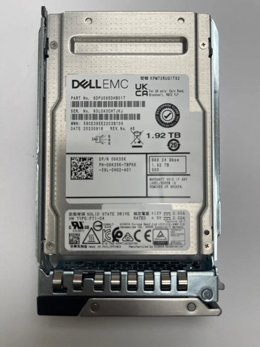 Dell 5R6CX 600GB 10k SAS 6Gbps 2.5inch Hard Drive | USED