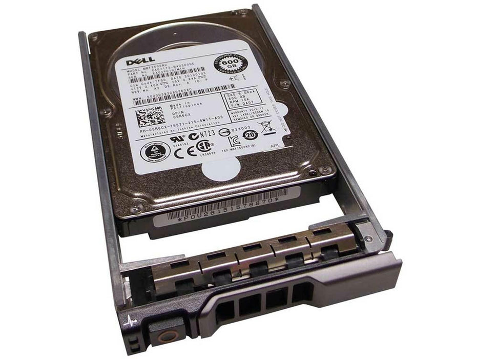5R6CX — Dell 600gb 10k 6G 2.5in MBF2600RC SAS Hard Drive