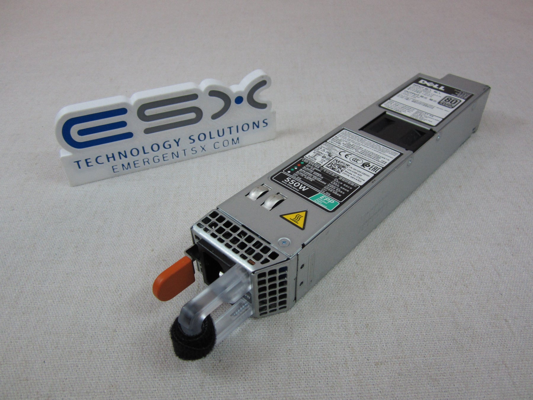 Dell 6V43G 550W 80 Plus Platinum Power Supply Module 13G/14G
