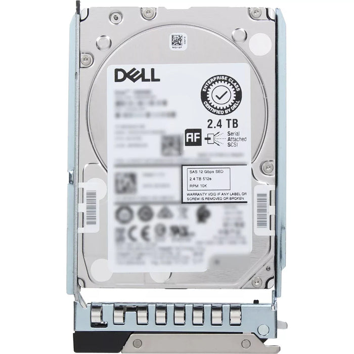 Dell 7V9J6 2.4TB SED 10K SAS 12Gbps 512e 256MB 2.5" Hot-Plug HDD with Tray | USED
