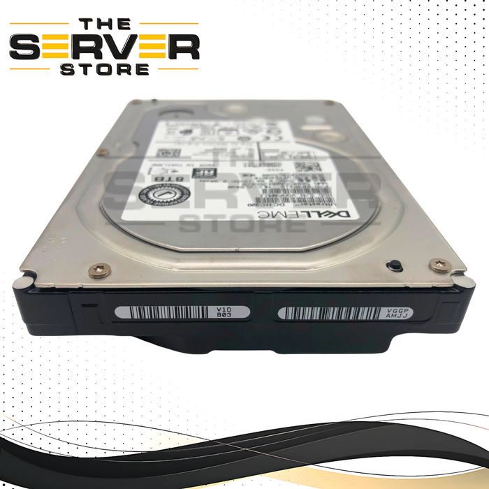 Dell 8TB SAS 12G 7.2K RPM LFF 3.5" 512e AF HDD WD Ultrastar DC H320 HUS728T8TAL5200 044YFV 44YFV
