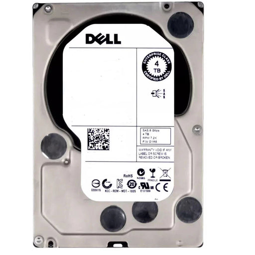 Dell A6770616 4TB 3.5" SAS 7.2K 6Gbps Internal Hard Drive | USED