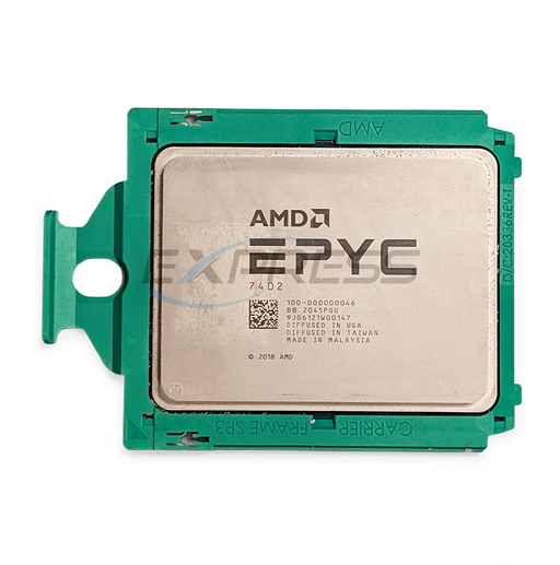 Dell AMD EPYC 7402 (2.8Ghz / 24 Cores / 128MB / 180W) Processor | 100-000000046-DELL