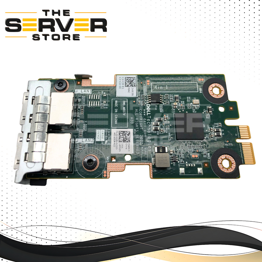 Dell Broadcom 5720 Dual-Port 1GbE RJ-45 Embedded LOM Mezzanine 024N3N 24N3N