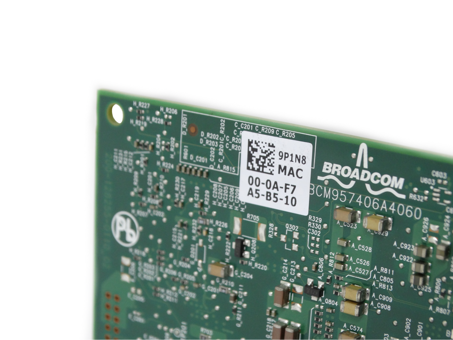 Dell Broadcom 57406 Dual-Port 10GbE BASE-T Network Interface Card (NIC) 09P1N8 9P1N8