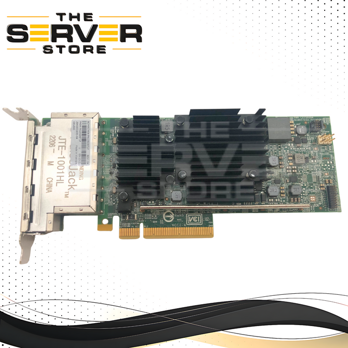 Dell Broadcom 57454 Quad-Port 10GBase-T PCIe NIC LP Adapter 08HCGC 8HCGC