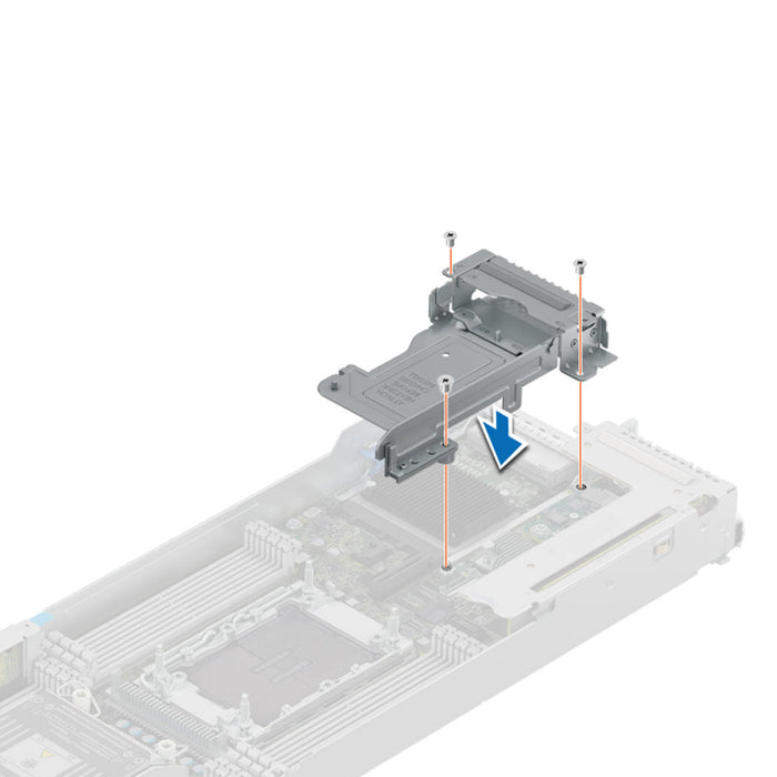 Dell C6620 (G16) Extended Heatsink |