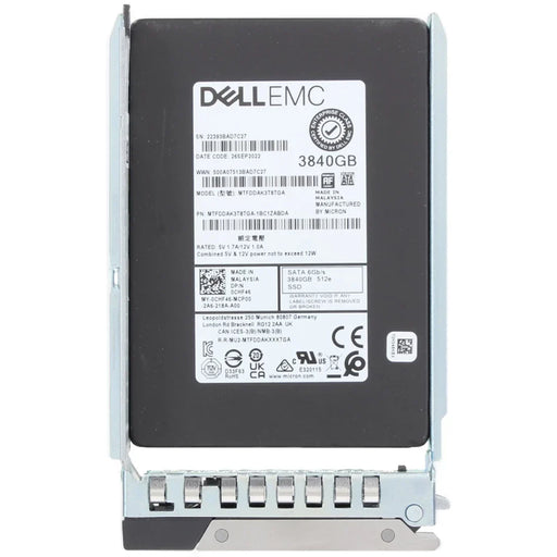 Dell CHF46 3.84Tb SATA-6Gbps 2.5Inch Read Intensive 1DWPD Hot Plug SSD | BRAND NEW