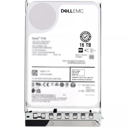 Dell CNXPV 16TB 7.2k ISE NL SAS-12Gbps 512e 3.5" Hot-Plug Hdd | USED