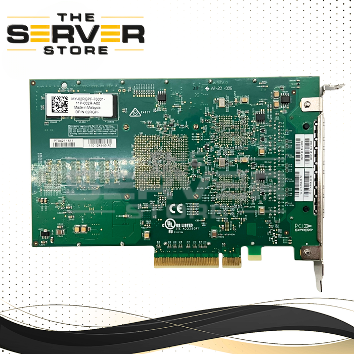 Dell Chelsio T540-BT High Perf. 4 Port 10GBE Unified Wire Card 02RGPF 2RGPF