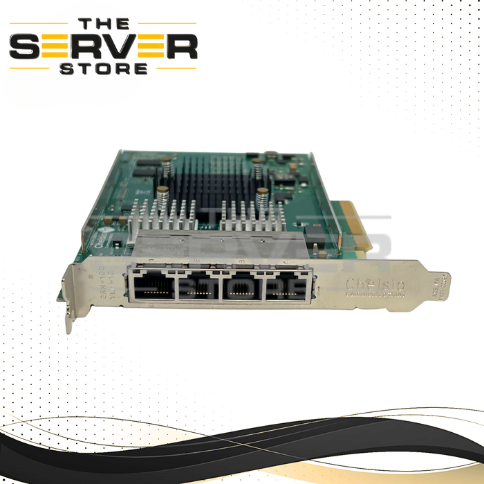 Dell Chelsio T540-BT High Perf. 4 Port 10GBE Unified Wire Card 02RGPF 2RGPF