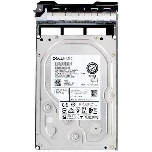 Dell Compellent CHPG2 4TB 7.2K NL SAS 12Gbps 512n 3.5" Hot-Plug Hard Drive | USED