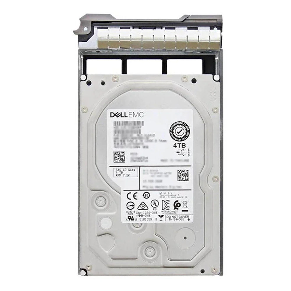 Dell Compellent V7DY9 4TB 7.2K NL SAS 12Gbps 3.5" Enterprise Plus Hard Drive | USED