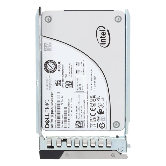 Dell D5C1D 480GB SATA-6Gbps Mixed Use 3 DWPD 2.5 Inch Hot Plug SSD New | USED