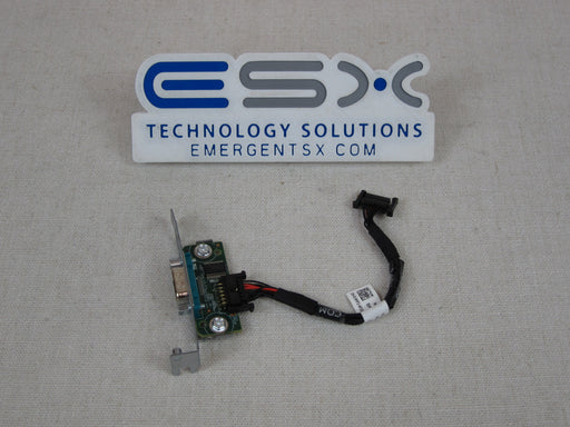 Dell DDN4N Serial COM Port Card w/ Cable Assembly 1WVF2 for PowerEdge 15/16G