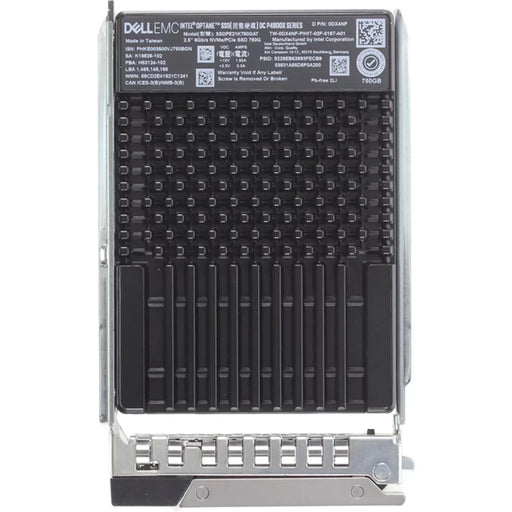 Dell DX4NF DC P4800X Series 750GB PCIe 3.0 x4 (NVMe) U.2 2.5" Solid State Drive with Tray | USED