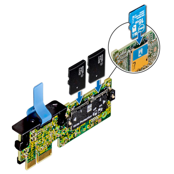 Dell Dual microSD Card Reader IDSDM + vFlash Module | 5507H