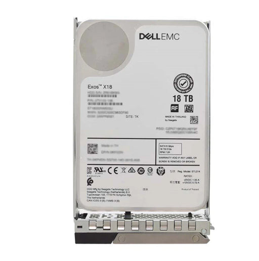 Dell EMC 161-BBTR 18TB 7.2K RPM SATA 6Gbps 512e 3.5in Hot-Plug Hard Drive with kit | USED