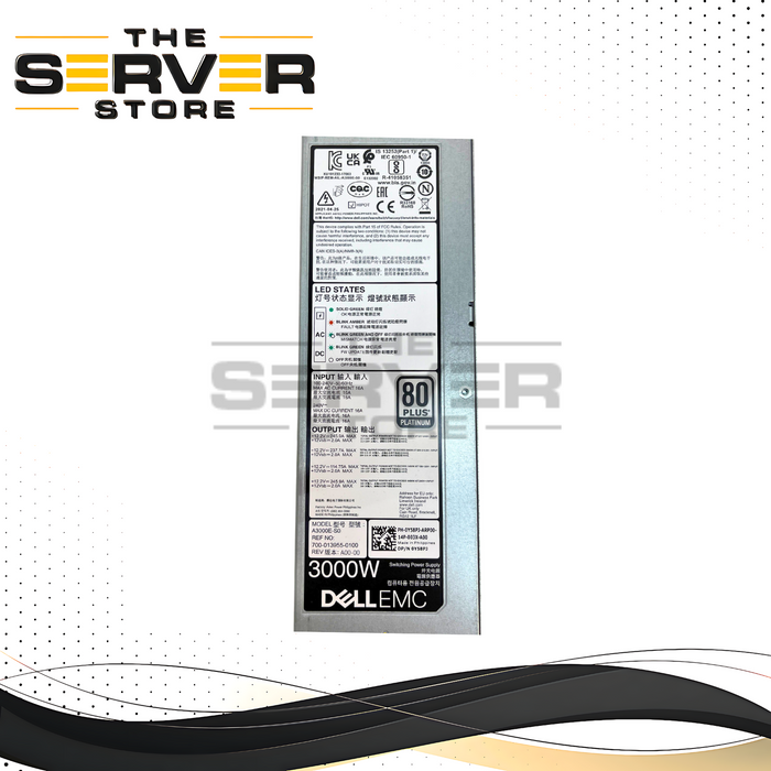 Dell EMC 3000W 80Plus Platinum Power Supply PSU PowerEdge MX7000 0Y58PJ