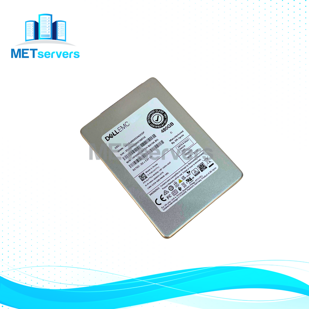 Dell EMC 480GB 6Gbps SATA Mixed-Use TLC 2.5" SFF SSD Solid State Drive (0J1TYJ)