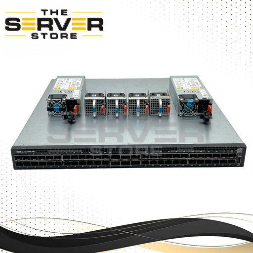 Dell EMC 48x 10GbE SFP+ 2x QSFP+ 4x 100GbE QSFP28 F-B Air PowerSwitch S4148F-ON