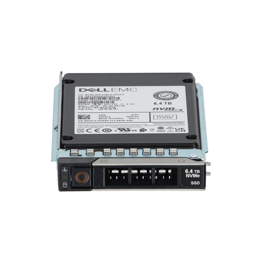 Dell EMC 6.4TB PCI Express 4.0 x8 NVMe Mixed Use NAND Flash U.2 2.5-inch Solid State Drive (SSD) - PYMY6