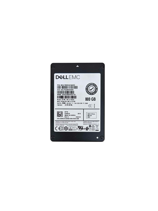Dell EMC 800GB SAS 12Gbps TLC 2.5'' SSD MZ-1LT800A 0D9NCK D9NCK