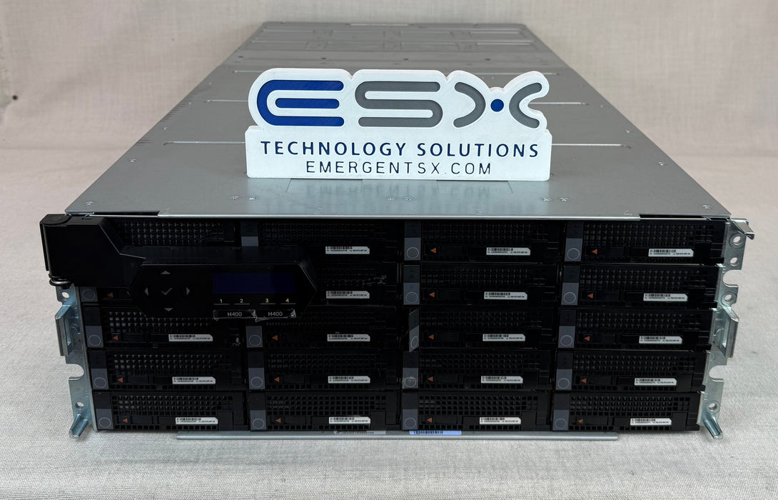 Dell EMC Isilon H400 array | Includes 4 nodes | Bezel & Rails