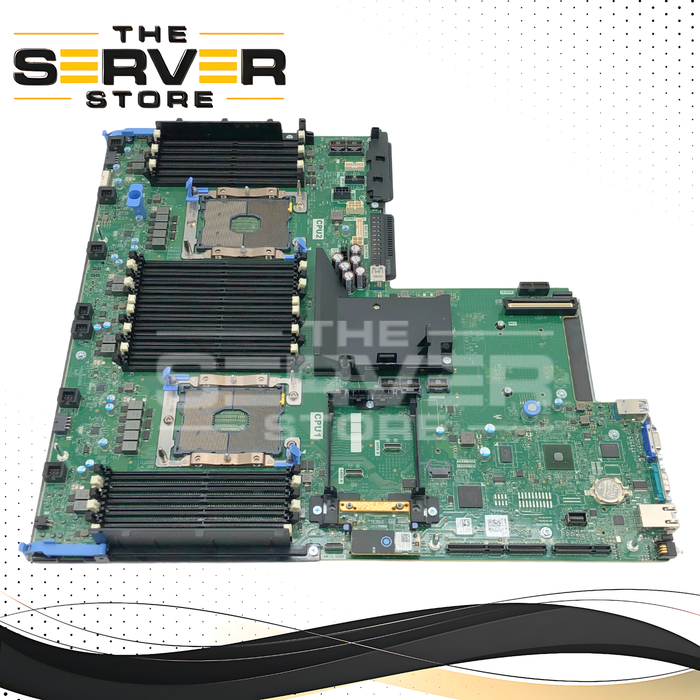 Dell EMC PowerEdge R740 / R740xd Motherboard. Dual CPU LGA3647 Sockets. P/N: DY2X0, 0DY2X0.