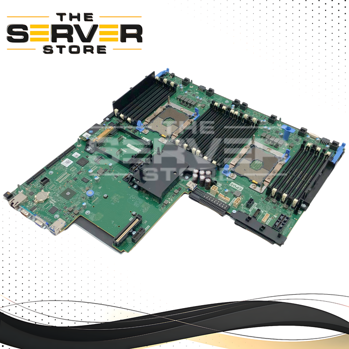 Dell EMC PowerEdge R740 / R740xd Motherboard. Dual CPU LGA3647 Sockets. P/N: DY2X0, 0DY2X0.
