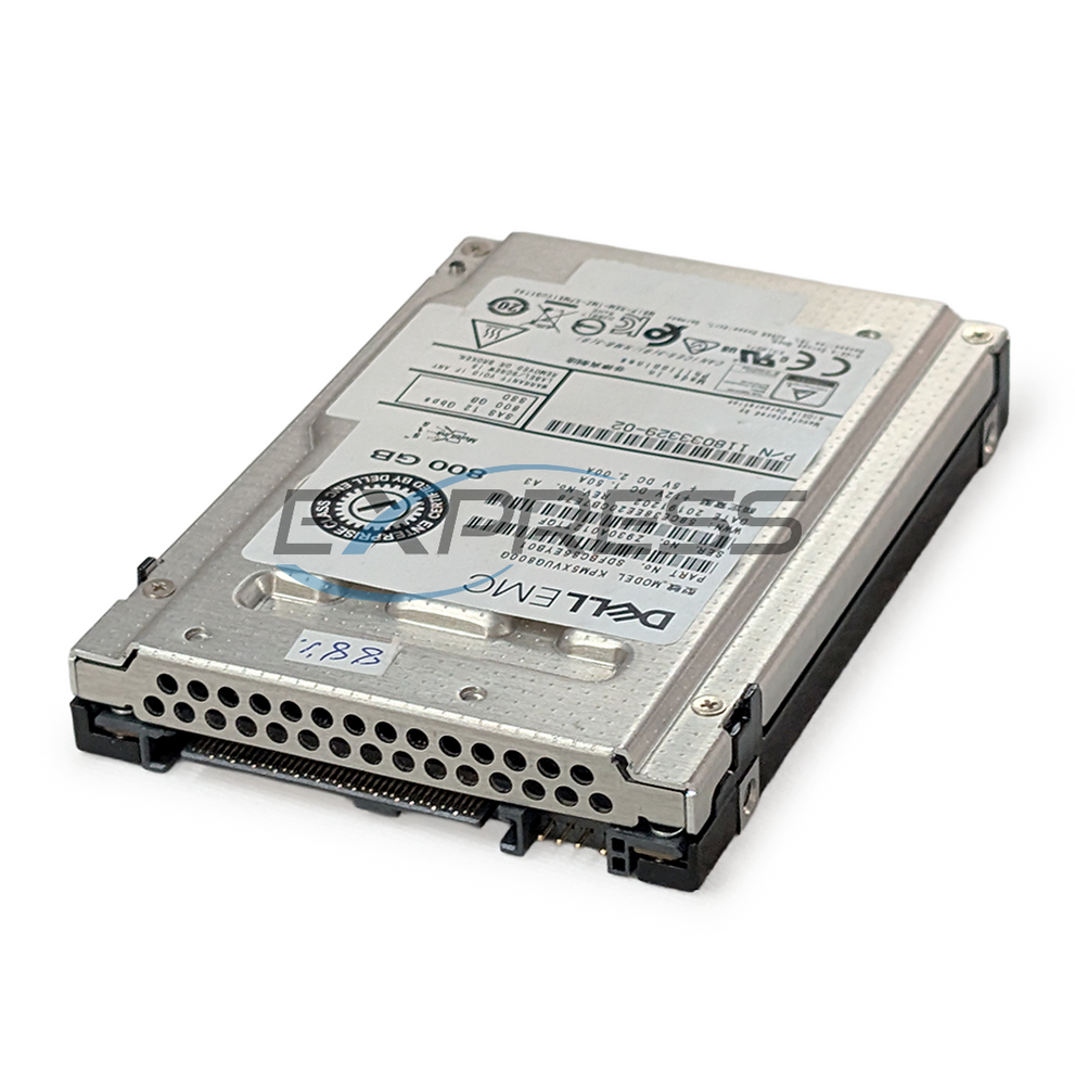 Dell Emc 2.5" 800GB SAS 12Gbps SSD | 118033329-02