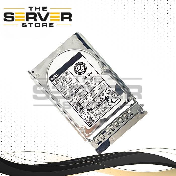 Dell Enterprise 600GB SAS 12G 10K SFF 2.5" HDD HUC101860CSS200 06DWVP 6DWVP