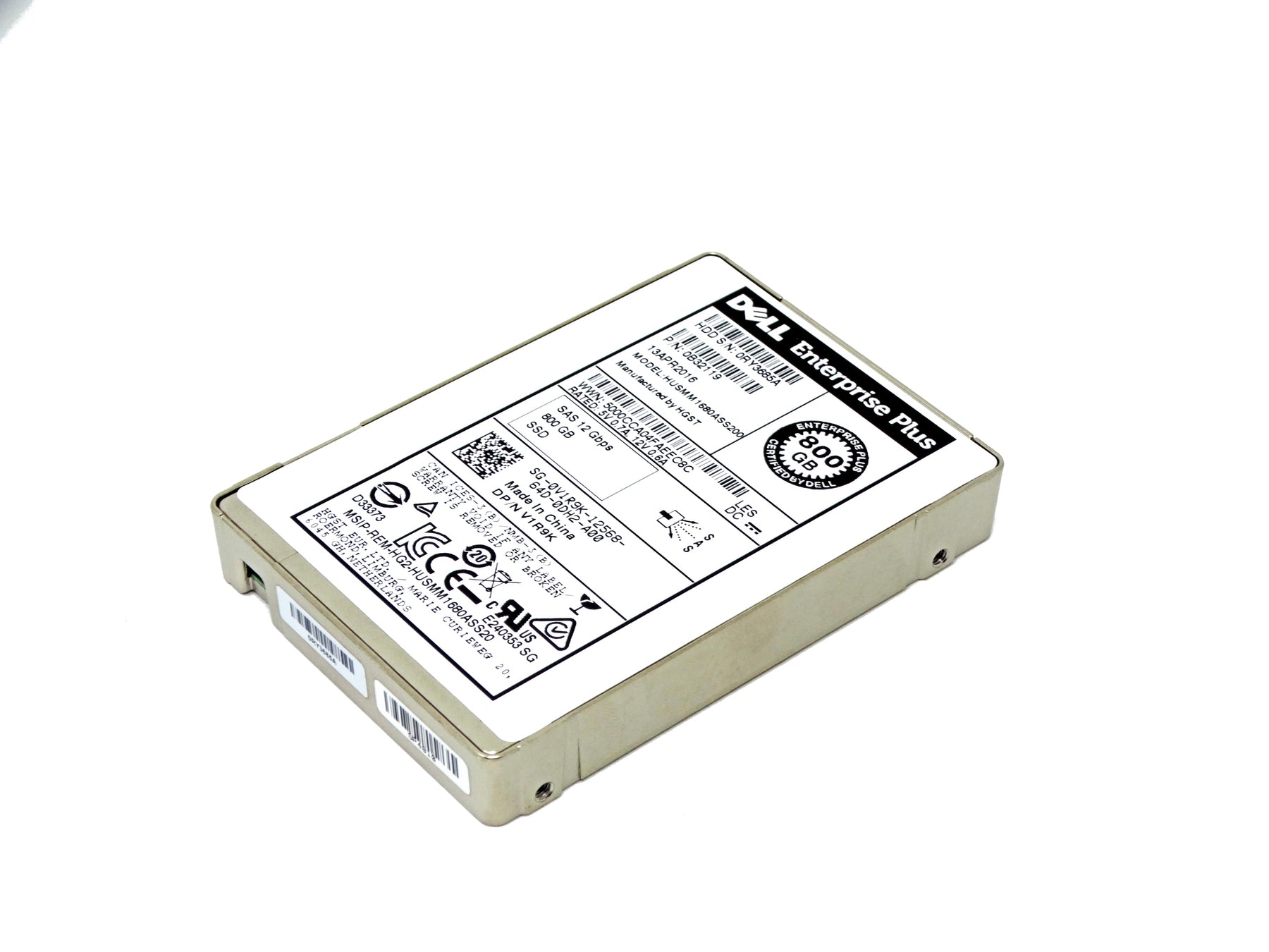 Dell Enterprise Plus 800GB 12Gbps SAS 2.5'' SFF SSD (V1R9K)