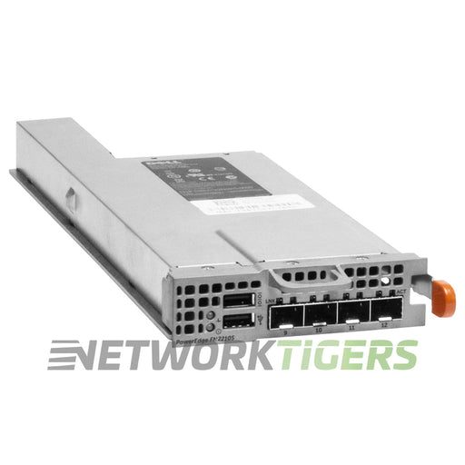Dell FN2210s PowerEdge FX 2x 8GB Fibre Channel SFP 2x 10GB SFP+ Switch Module